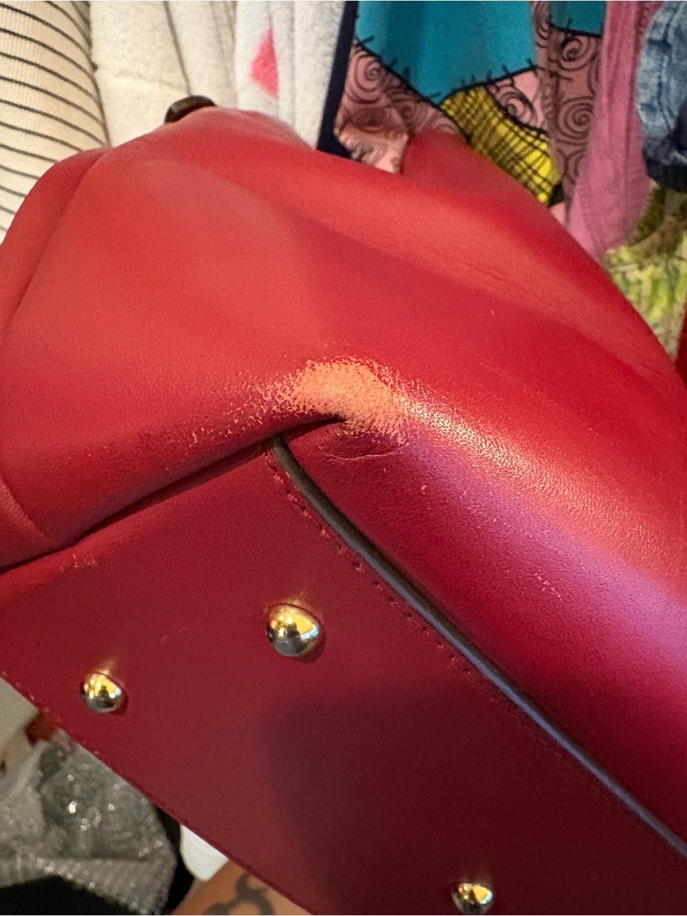 Dooney & Bourke | Barlow Satchel | Dark Red - Picture 16 of 16